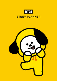 BT21 스터디 플래너 : CHIMMY(치미) 노랑
